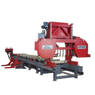 Lavori del legno 9*2.2*22m Serratura a banda orizzontale idraulica per taglio ad alta precisione