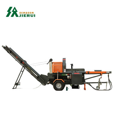 Splitting wood Wounded Log Splitter 20T Processore di legna da ardere con diesel idraulico