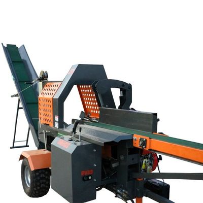 Splitting wood Wounded Log Splitter 20T Processore di legna da ardere con diesel idraulico