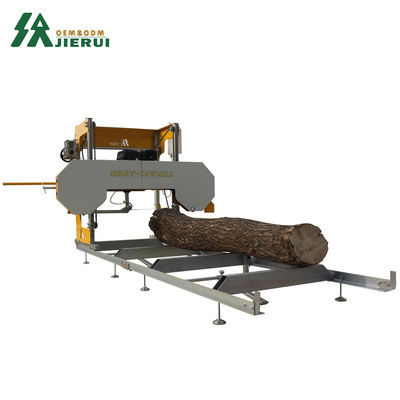 Lavori del legno JIERUI Macchina portatile idraulica automatica segatrice elettrica per taglio di legno