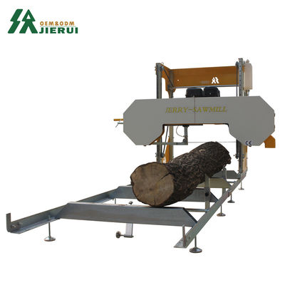 Lavori del legno JIERUI Macchina portatile idraulica automatica segatrice elettrica per taglio di legno