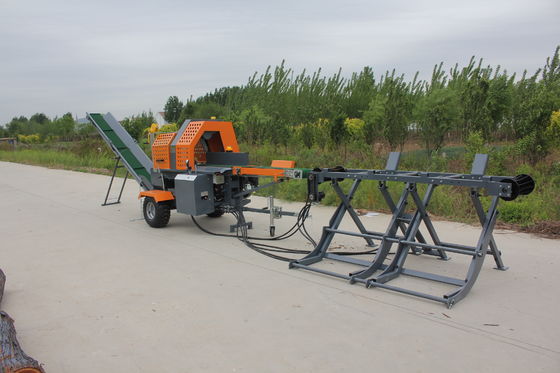 18 HP Splitter a benzina e trita legno per tagliare rami di legno