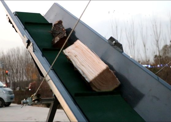18 HP Splitter a benzina e trita legno per tagliare rami di legno