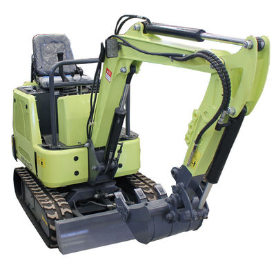 Profondità di scavo 2200mm Mini trattore 2 tonnellate Crawler Digger Micro escavatore