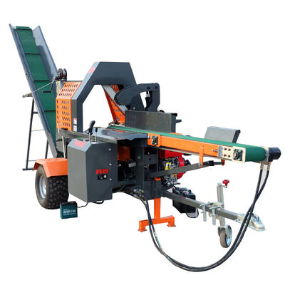 20 tonnellate idraulica Processore di legna da ardere Splitter portatile legno per materia prima Legno albero