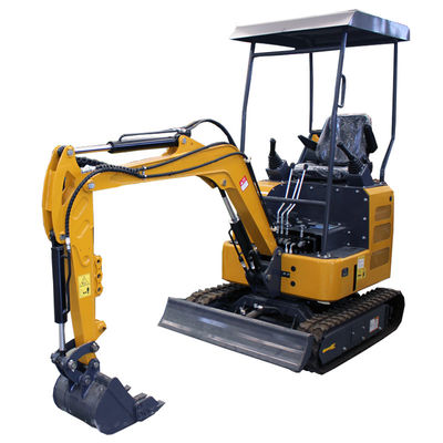 Mini scavatore da 1 tonnellata a 2 tonnellate con escavatore a rullino ad alta potenza di scavo
