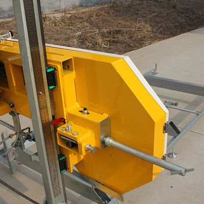 Legno 36 pollici segatrice a fascia con motore elettrico da 7,5 kW e motore da 27 CV