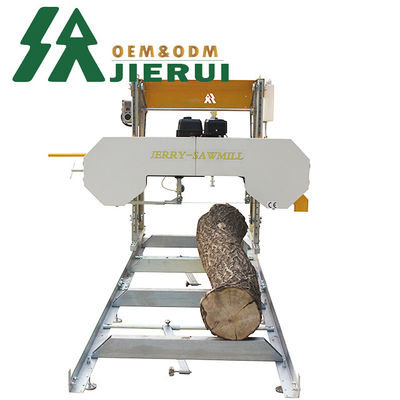 Legno 36 pollici segatrice a fascia con motore elettrico da 7,5 kW e motore da 27 CV