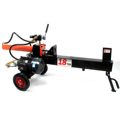 Spartizione di legno 18 tonnellate Processore elettrico portatile di legna da ardere Spartizione idraulica di legno