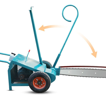 Macchina per seghe portatili da taglio di alberi da 4000 W per applicazioni versatili