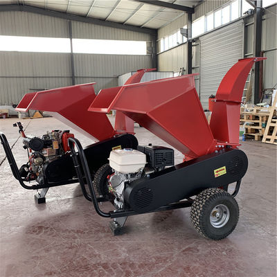220/380v Agriturismo idraulico diesel Skid Steer Machine Legno Twigs Trinciatore Trinciatore