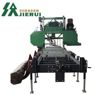 27HP benzina Legno di taglio Bandsaw Saw Mill Machine per la lavorazione del legno di tronco