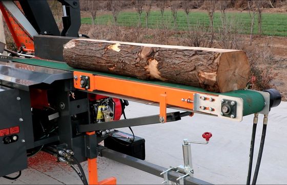 Processore di legna da ardere a benzina con certificato CE di macchine forestali