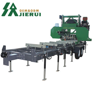 2024 JIERUI CNC Automatic Log Portable Wood Bandsaw Segatrici a fascia con CE