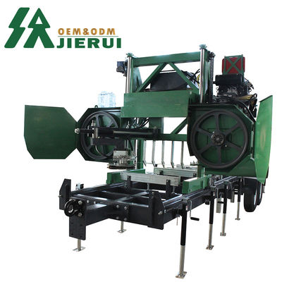2024 JIERUI CNC Automatic Log Portable Wood Bandsaw Segatrici a fascia con CE