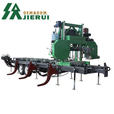 2024 JIERUI CNC Automatic Log Portable Wood Bandsaw Segatrici a fascia con CE