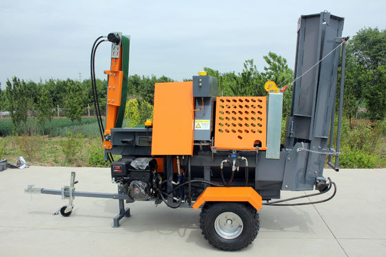 30 tonnellate di benzina da 18 CV Splitter di legno diesel per la foresta di tronchi 2300x1250x1750mm