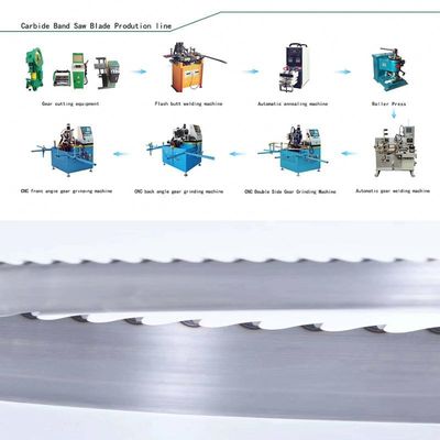 Linea di produzione di lame da sega per macchine a punta di stellato Tuttatrice di prato Strumenti per la lavorazione del legno