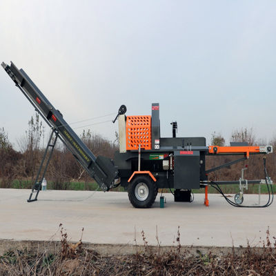 Potente Splitter di legna da ardere 18hp Benzina 4 6 8 Way Log Splitter