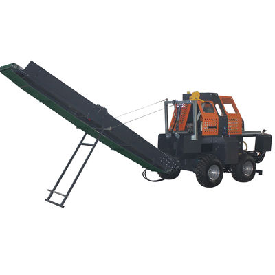 30T Gasoline Log Splitting Wood Cutting Firewood Processor Con Certificazione CE