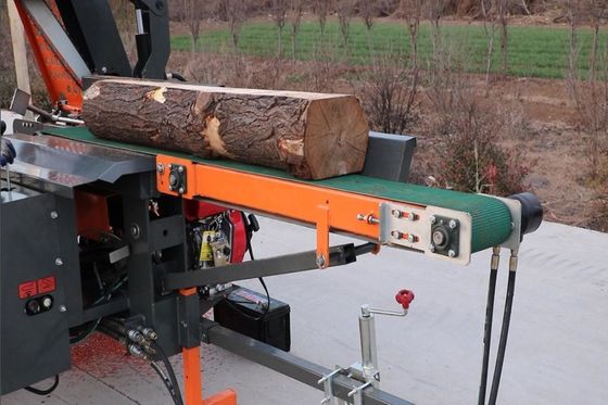 Processore di legna da ardere da 800 kg con benzina da 18 CV e 27 CV
