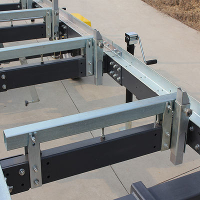 Legno di taglio di precisione macchina a seghe a tavolo scorrevole seghe a fascia orizzontale per la produzione di legno